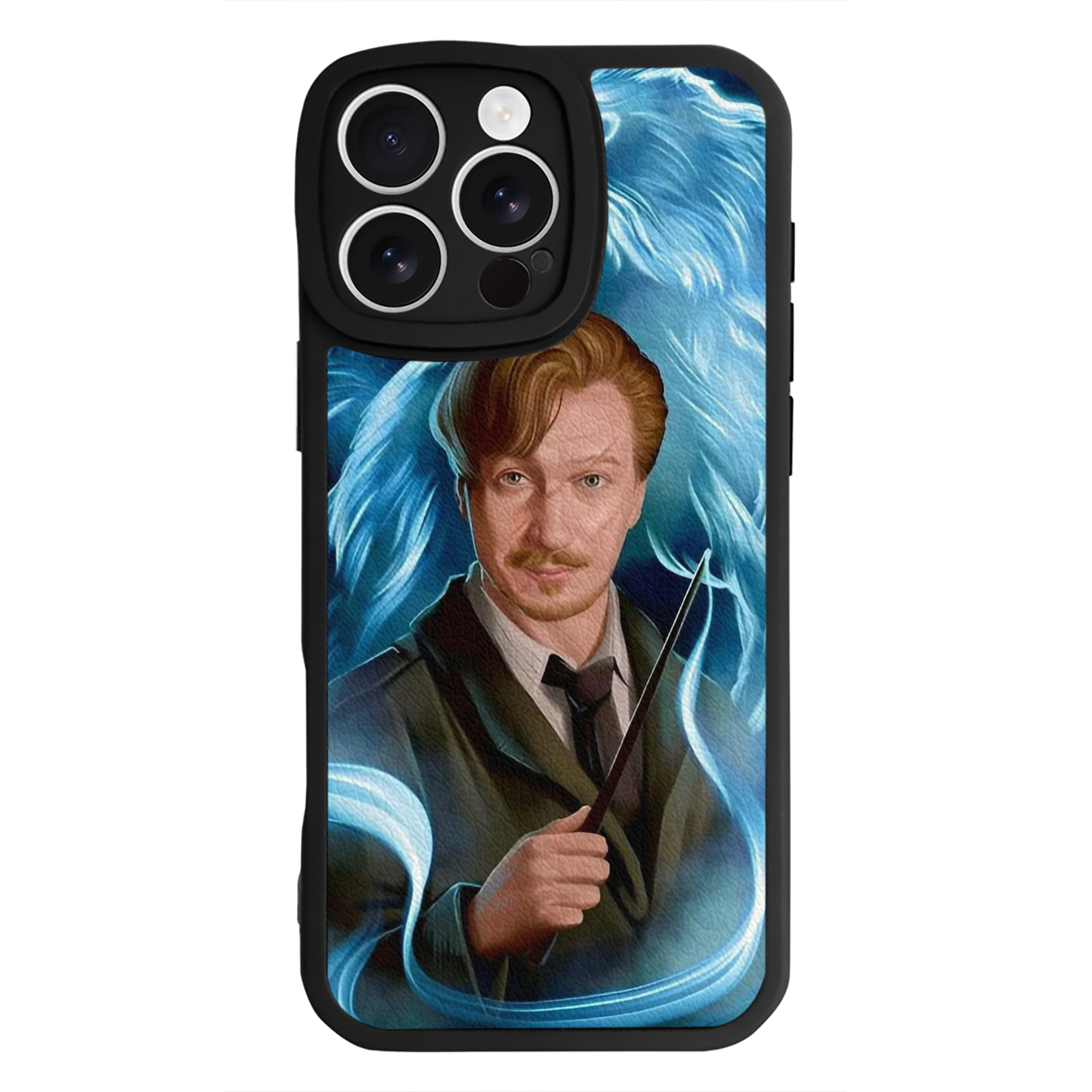 （画像用） Harry Potter ハリー・ポッターシリーズ 【iPhone 16シリーズ対応】シリコンスマホケース（レザー調） 材質：シリコン